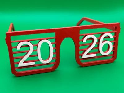 New Year's Eve/New Year's Glasses 2026 (with/without AMS)