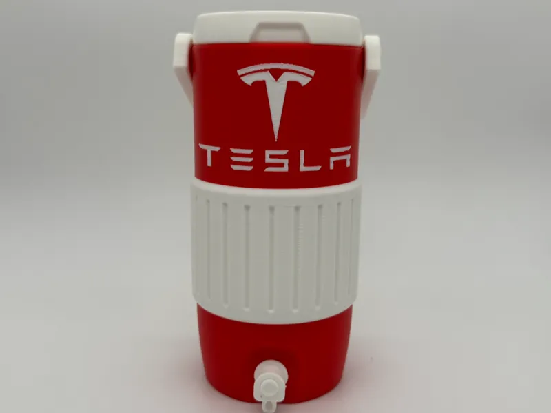 Tesla 12oz Standard Can Cooler Koozie