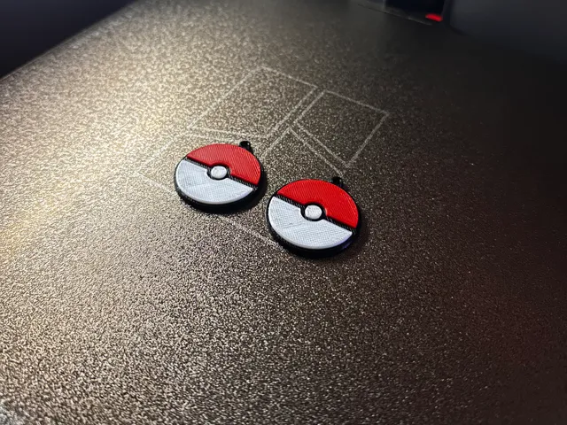 Pokeball Earrings