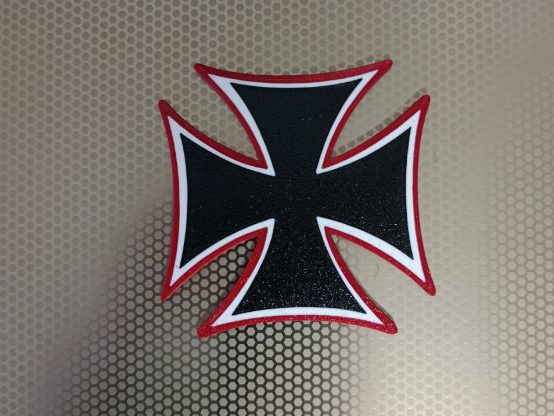 Déco 3D Croix des Templiers