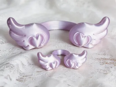 Heart Wing Bracelet / Ring 