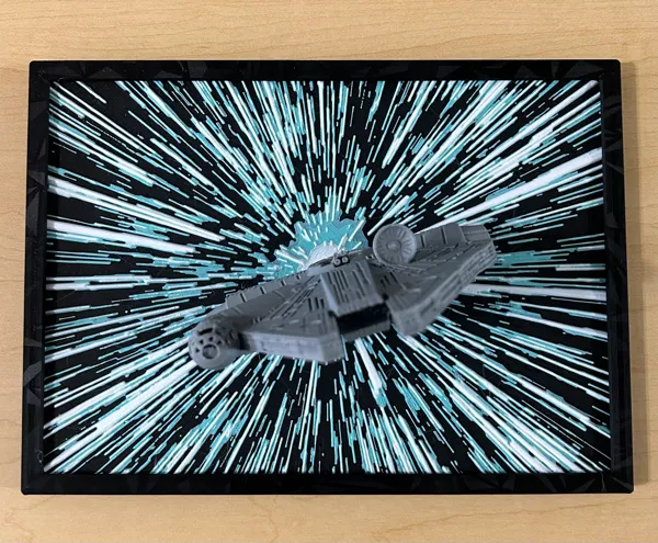 Cadre pour Junk in Space (Star Wars)