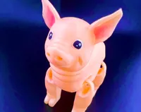 Cochon articulé "Snort" - sans supports — photo 5