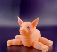 Cochon articulé "Snort" - sans supports — photo 2