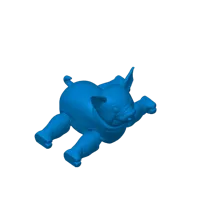 Cochon articulé "Snort" - sans supports — photo 3