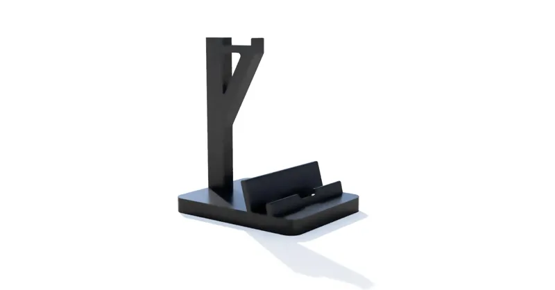 Smartphone & glasses holder