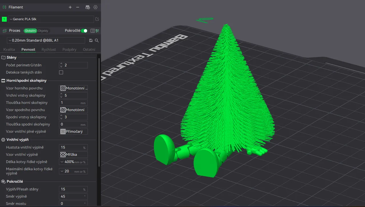 Christmas Tree with articulated legs - 有腿的圣诞树 view 4