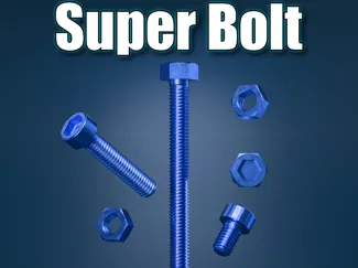 M6 SUPER BOLT with nut and perfect fit 