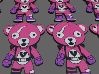 cuddle team leader fortnite keychain