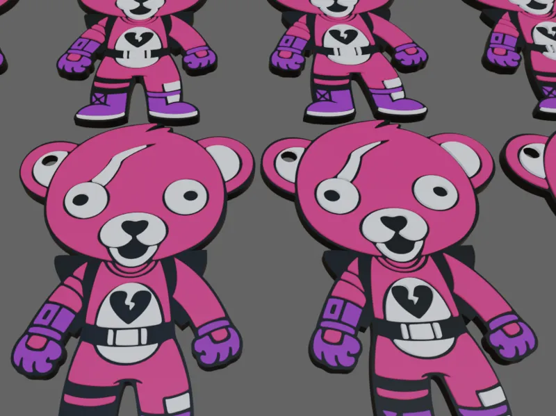 cuddle team leader fortnite keychain