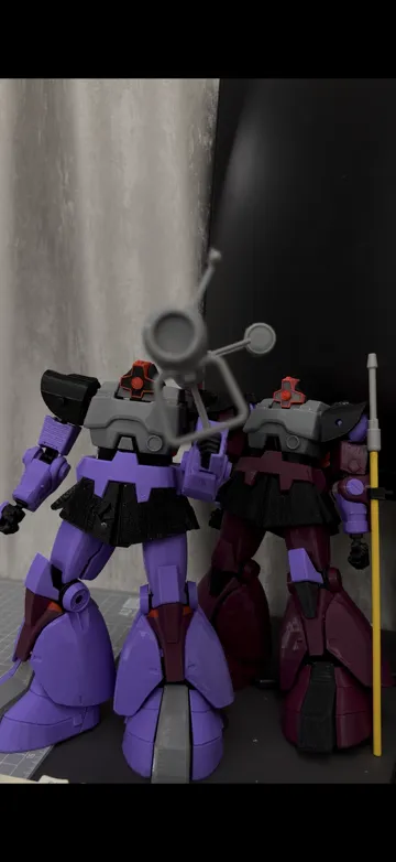 Modelo para impresión 3D: 【MS-09大魔】全可动同人作拼装模型,杂兵机!零件126+ — vista de referencia 4