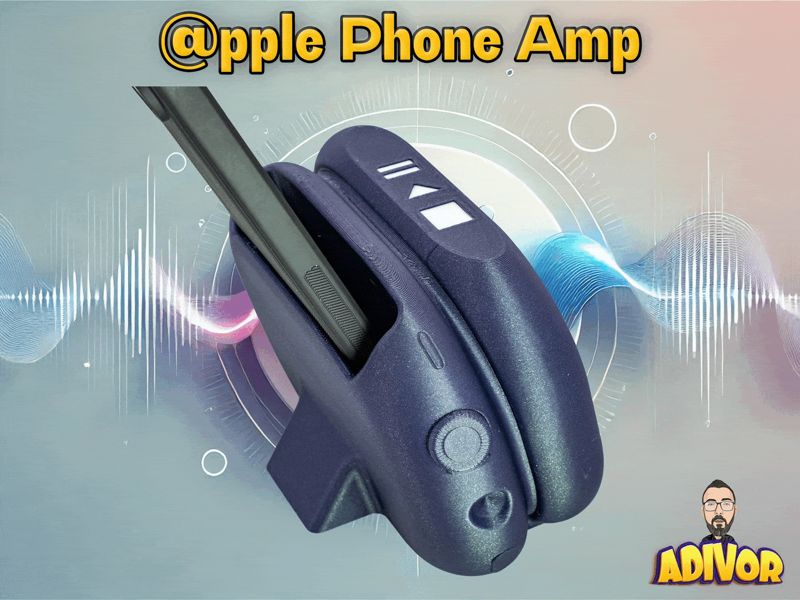 Passive Phone Amp Apple Style