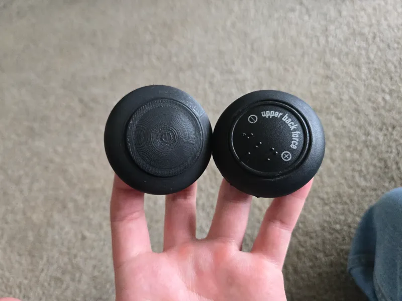 Steelcase Leap V1 V2 Upper back force knob / wheel