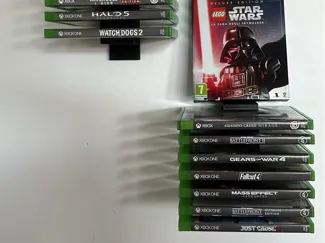 xbox games shelf