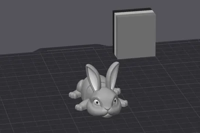 Rabbit - Articulated Figure Keychain - Free 3D Print Model - MakerWorld