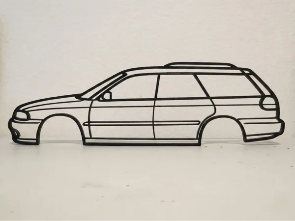 Décoration murale Subaru Legacy Wagon 2e génération