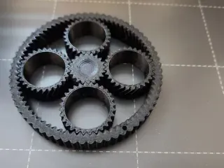 Gear Fidget Spinner - Print in place