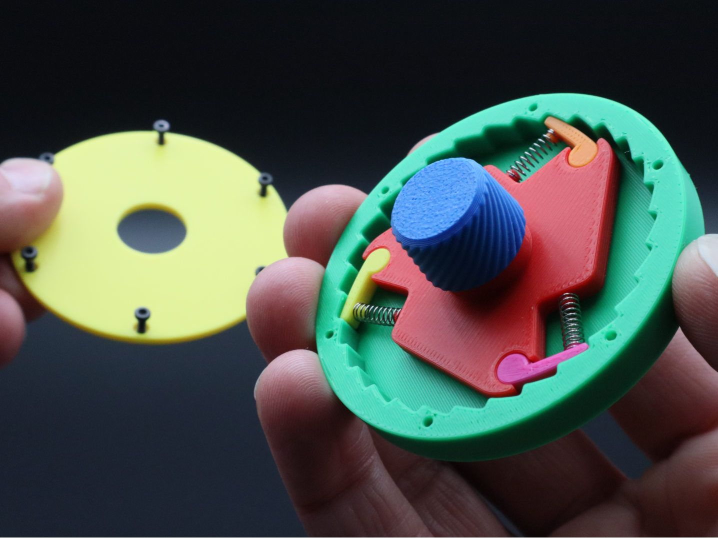 Fully Functional Freewheel Ratchet Fidget