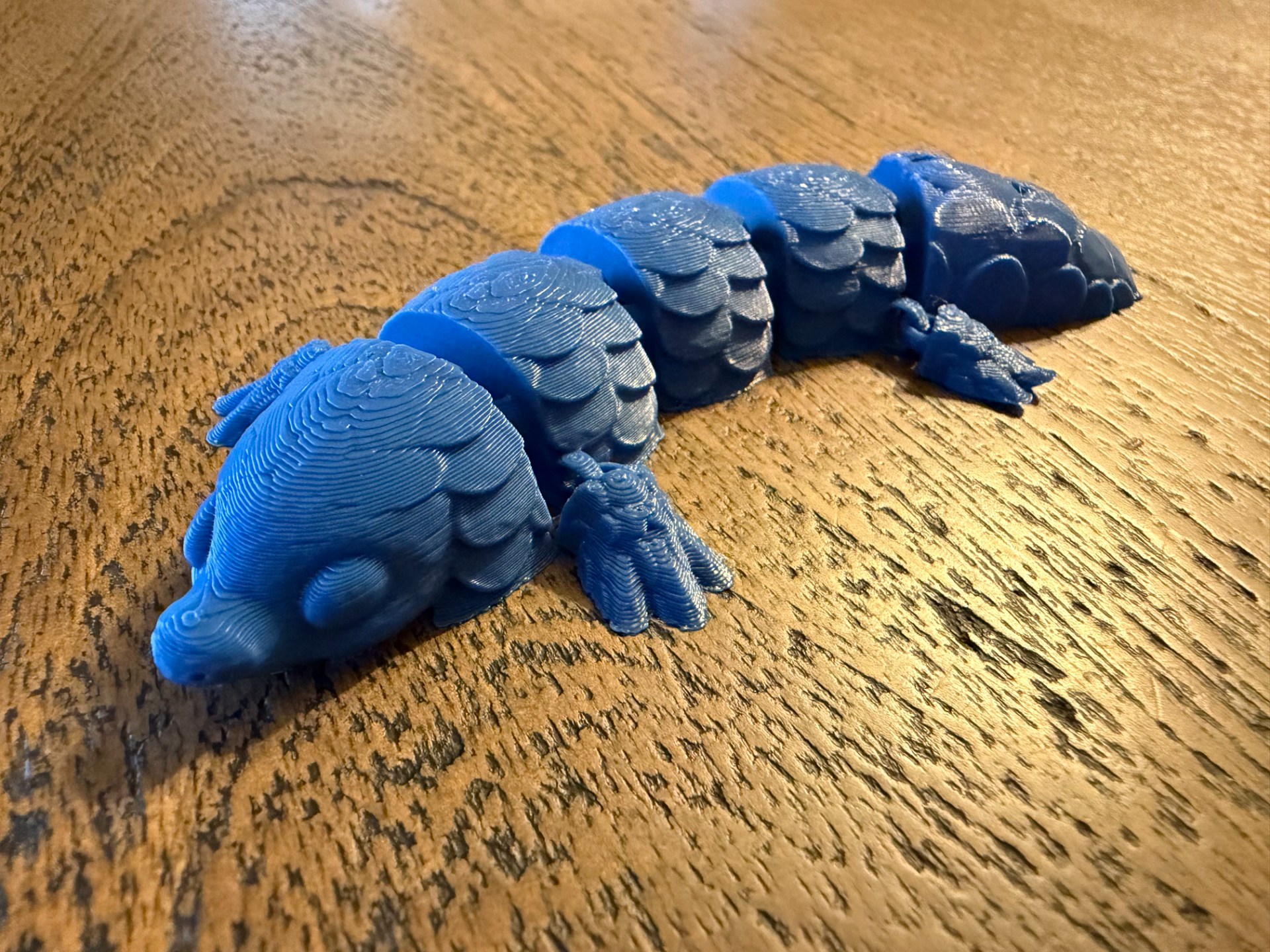 cute Articulated pangolin