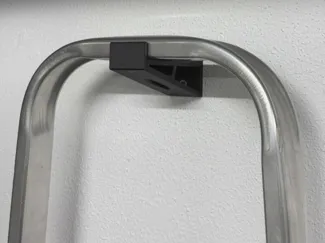Step ladder wall storage