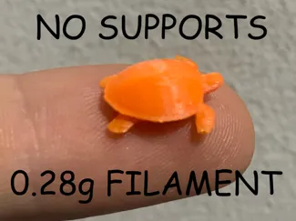 Mini Turtle Buddy, Fast Print!