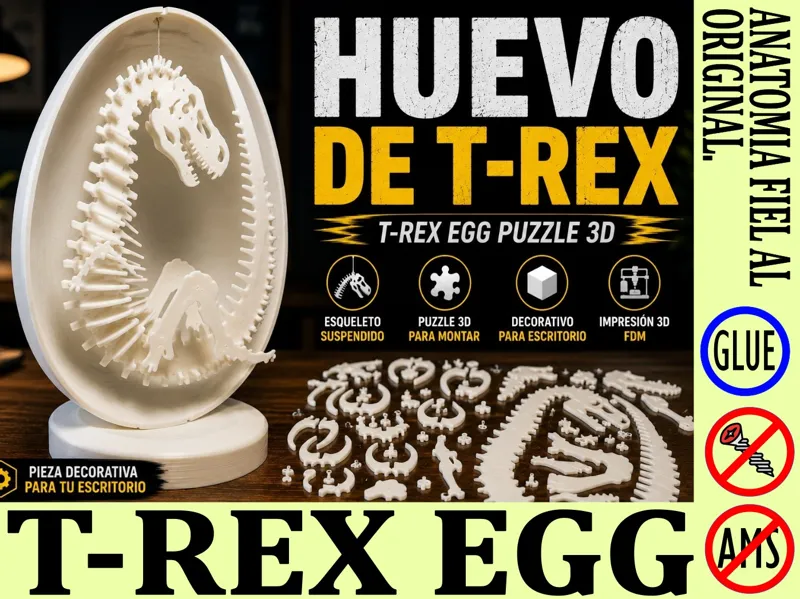 HUEVO DE T-REX (DINOSAUR PUZZLE)
