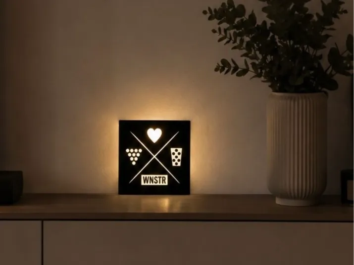 WNSTR Weinstraße Lichtbox
