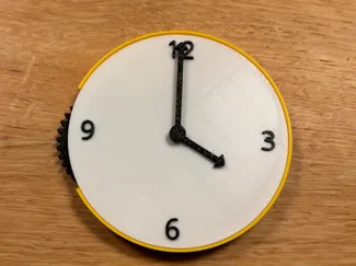 Fidget Clock