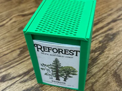 Reforest Deck Box for Sleeved Cards
