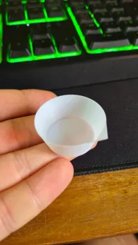 0.16mm layer, 1 walls, 0% infill