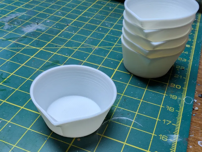 Stackable Paint Mixing Cups