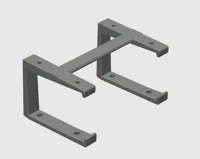 Logitech Z906 desk mount v2   0.4mm