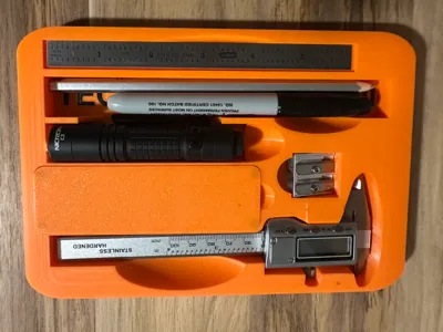 Engineer's tool tray and organizer. 