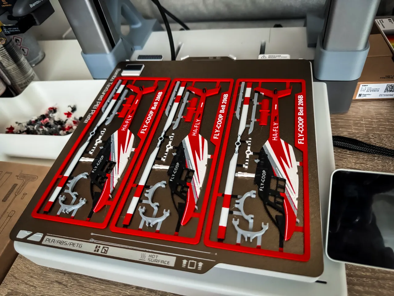 Helicopter Kit Card (Bell 206B Jetranger) view 2