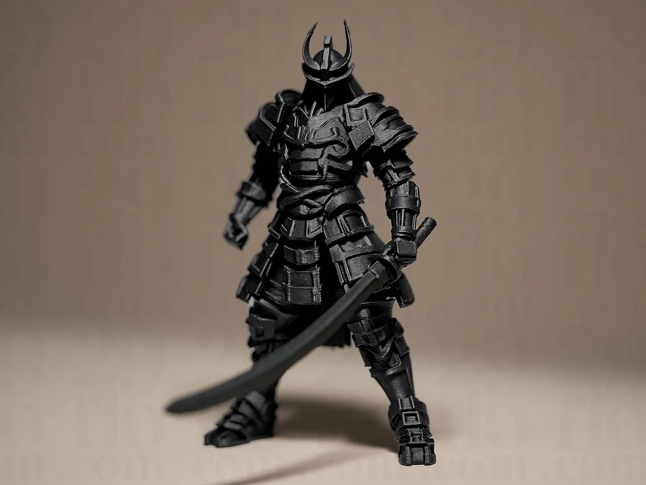 Samurai Warrior Figurine view 2