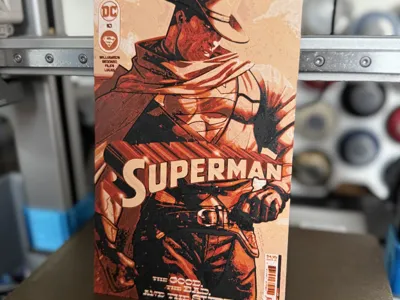 Superman #10 - Hueforge Comic Cover