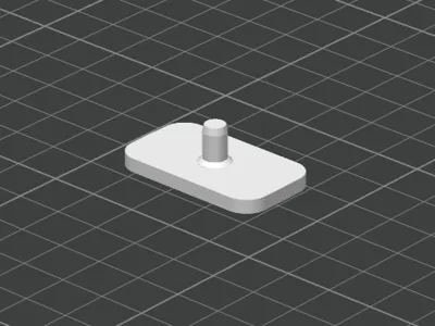 Wall Mount 5 mm peg 