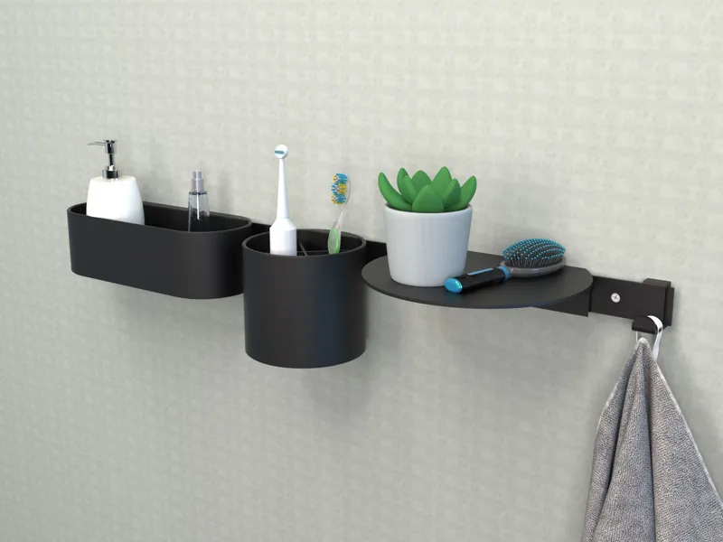 Modular Bathroom Organizer