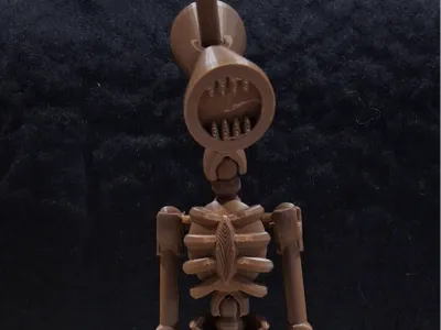 Siren head posable figure