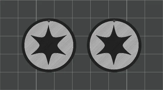 Pokemon Trading Card Game - Colorless Energy Earrings view 2