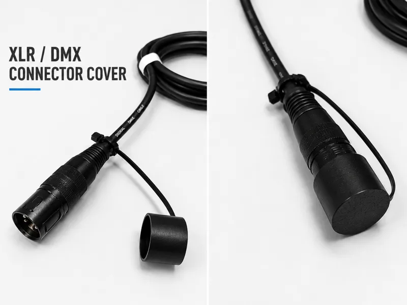 XLR / DMX connector cover