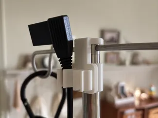 IV Pole Cable Clip