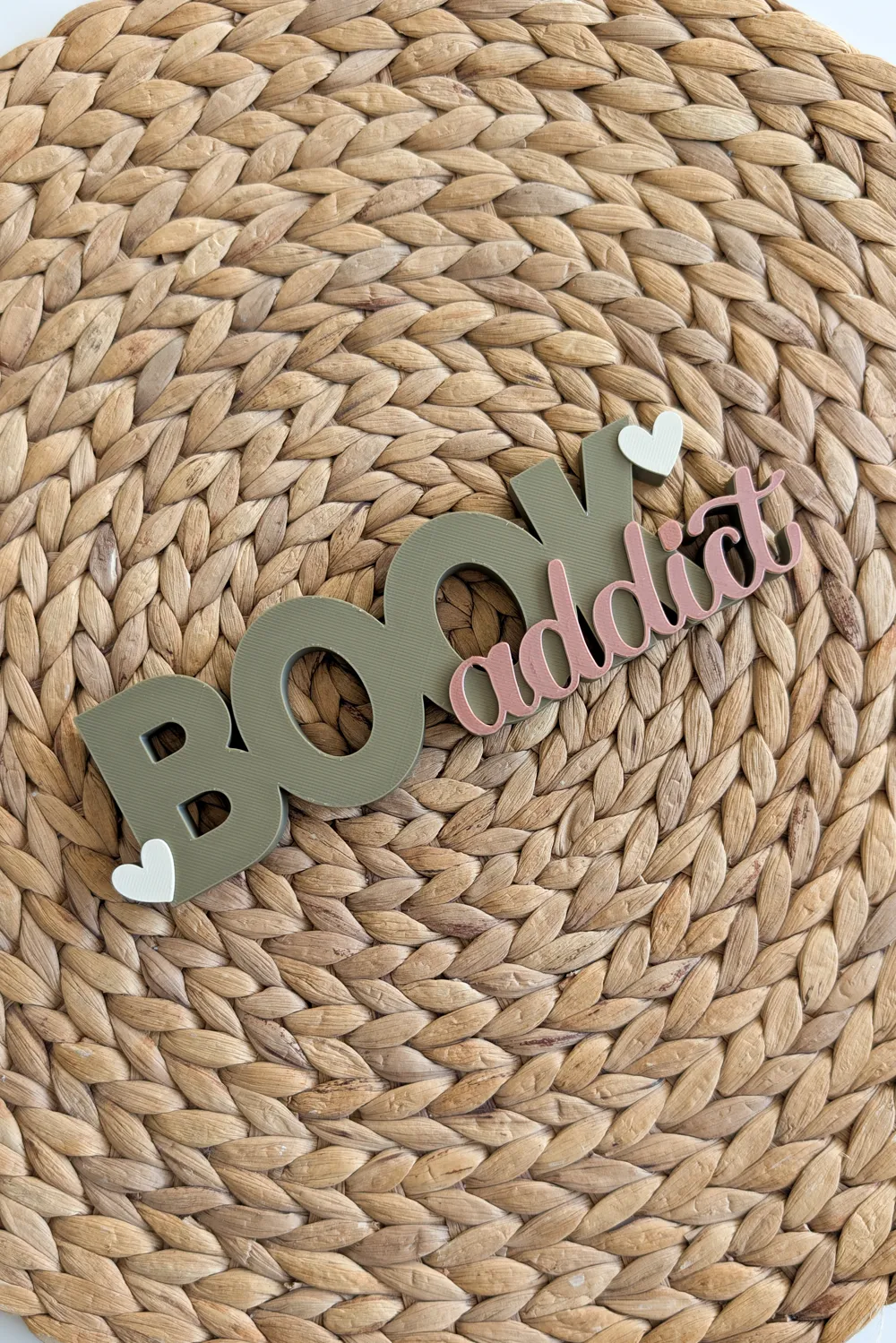 BOOK ADDICT – lettering - Free 3D Print Model - MakerWorld