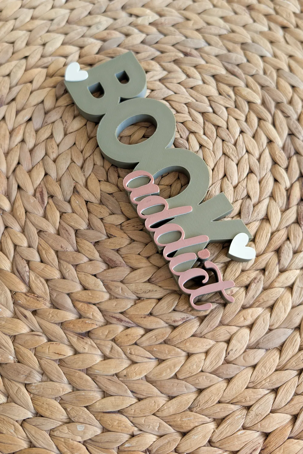 BOOK ADDICT – lettering - Free 3D Print Model - MakerWorld