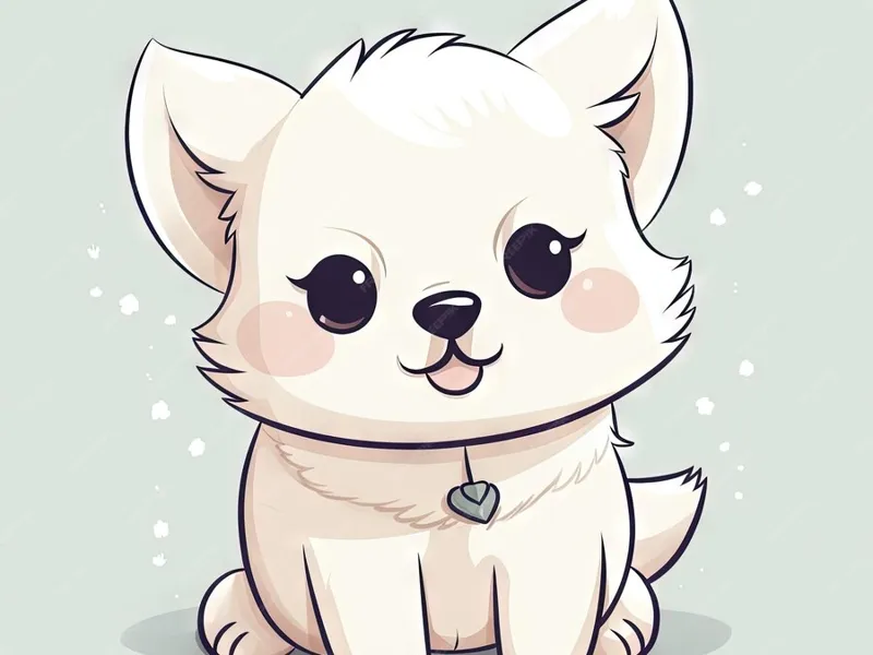Cute Dog keychain