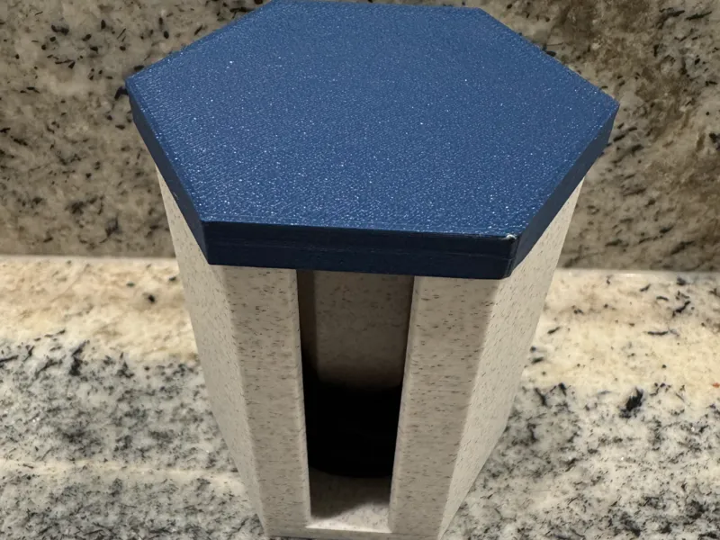 Hexagon Hair Tie & Bracelet Holder 