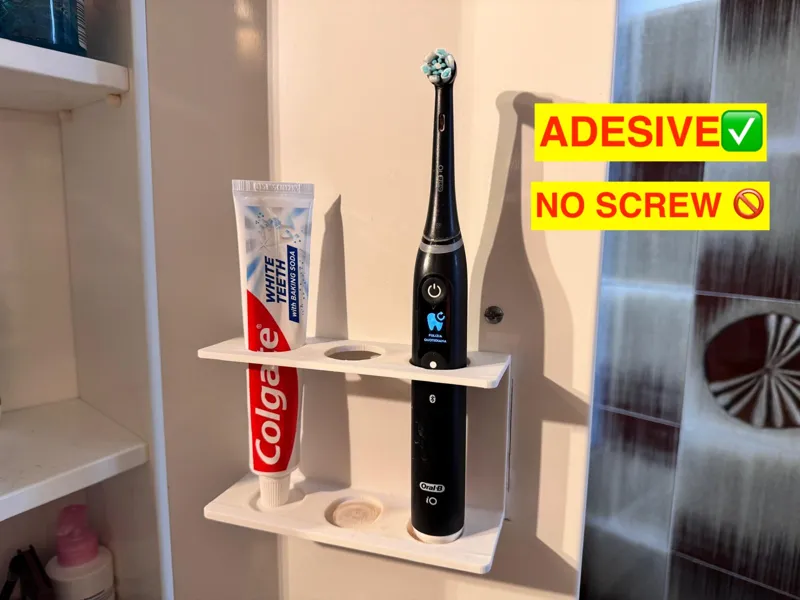 ORAL-B IO/SMART - TOOTHBRUSH HOLDER + TOOTHPASTE