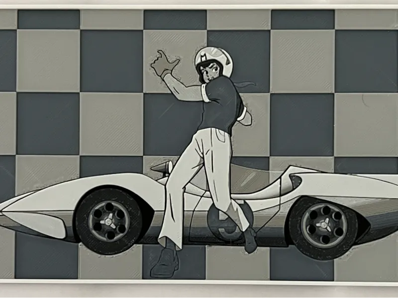 Speed Racer Hueforge