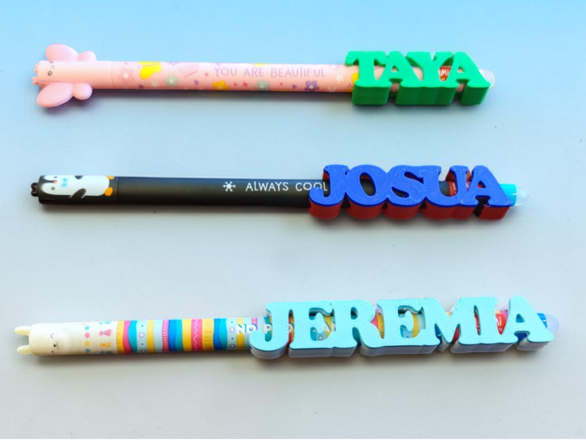 Legami Pen Name Clip | Personalized Erasable Pen