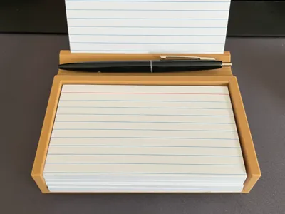 Index Card Holder